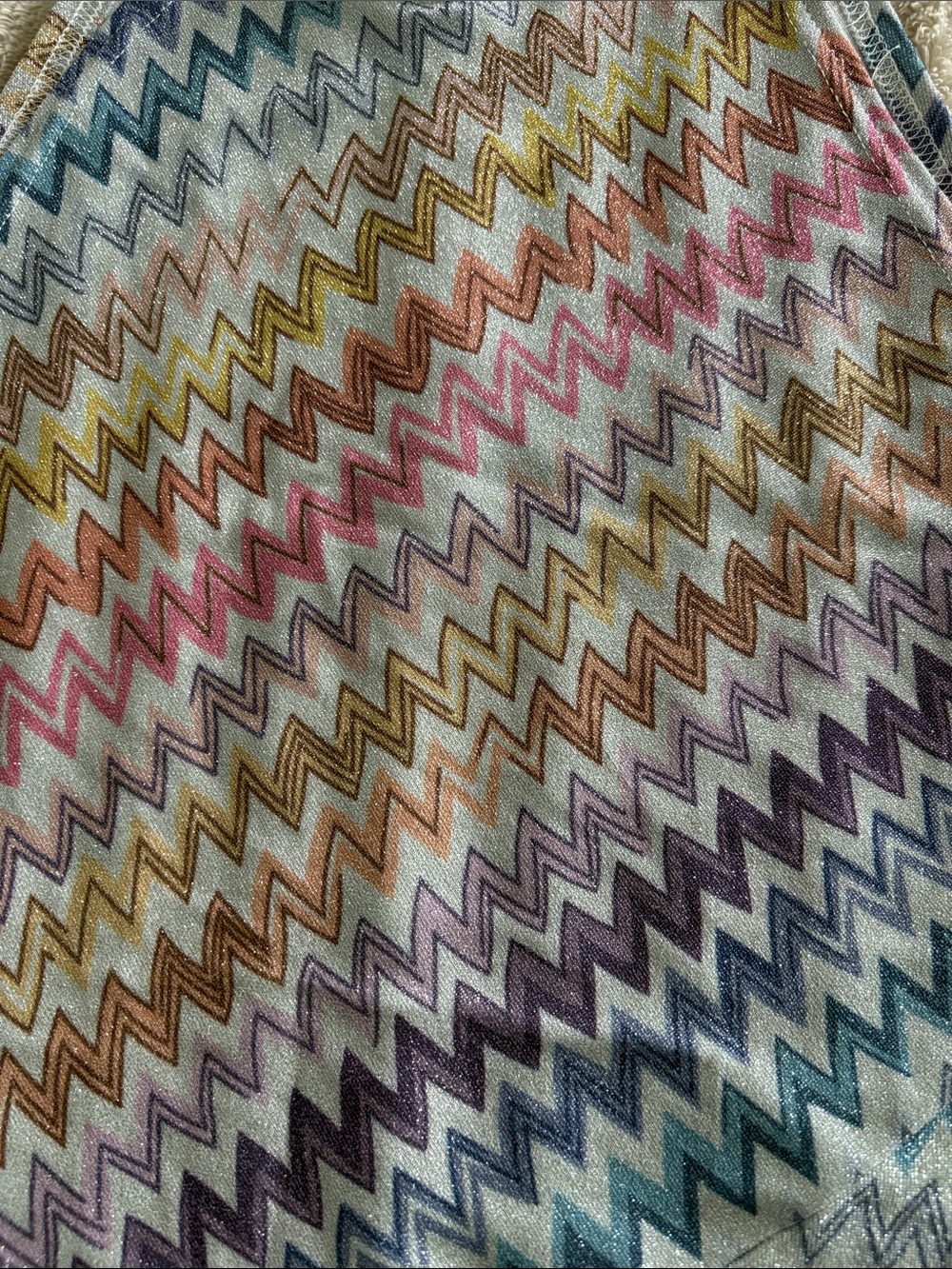 Missoni inspired zigzag mini dress - Picture 6 of 6